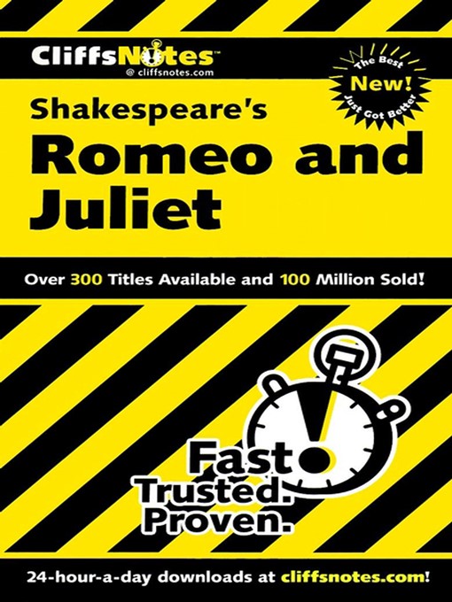 Title details for CliffsNotes on Shakespeare's Romeo and Juliet by Annaliese F Connolly - Wait list